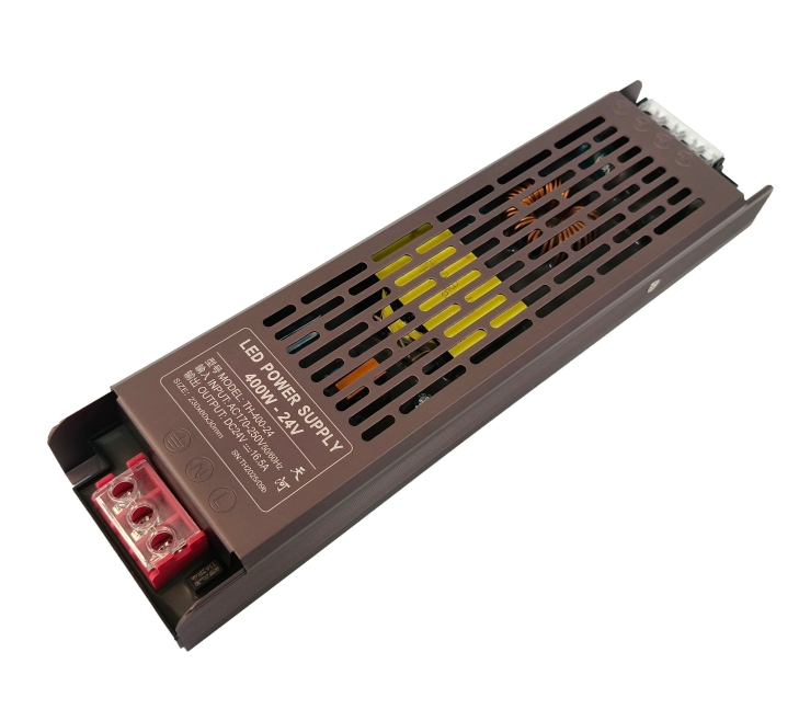 Каково применение тонких светодиодных импульсных источников питания мощностью 100–400 Вт в глобальном освещении?